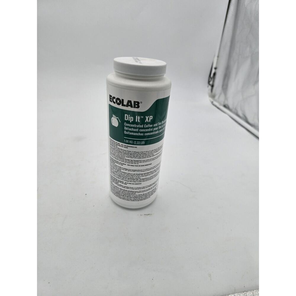 Ecolab Dip-It XP Coffee Pot Cleaner Compound - 2.33 lbs. ~ EXP. 2026
